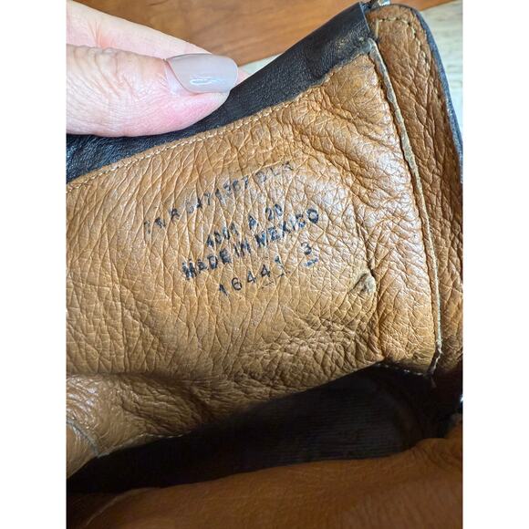 Frye Phillip Harness Engineer Ankle Boots Black 7.5 - Picture 10 of 11